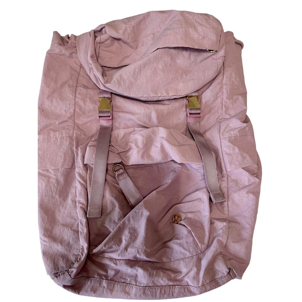 Lululemon On My Level Rucksack 18L Red Dust Backpack Travel Laptop Bag
